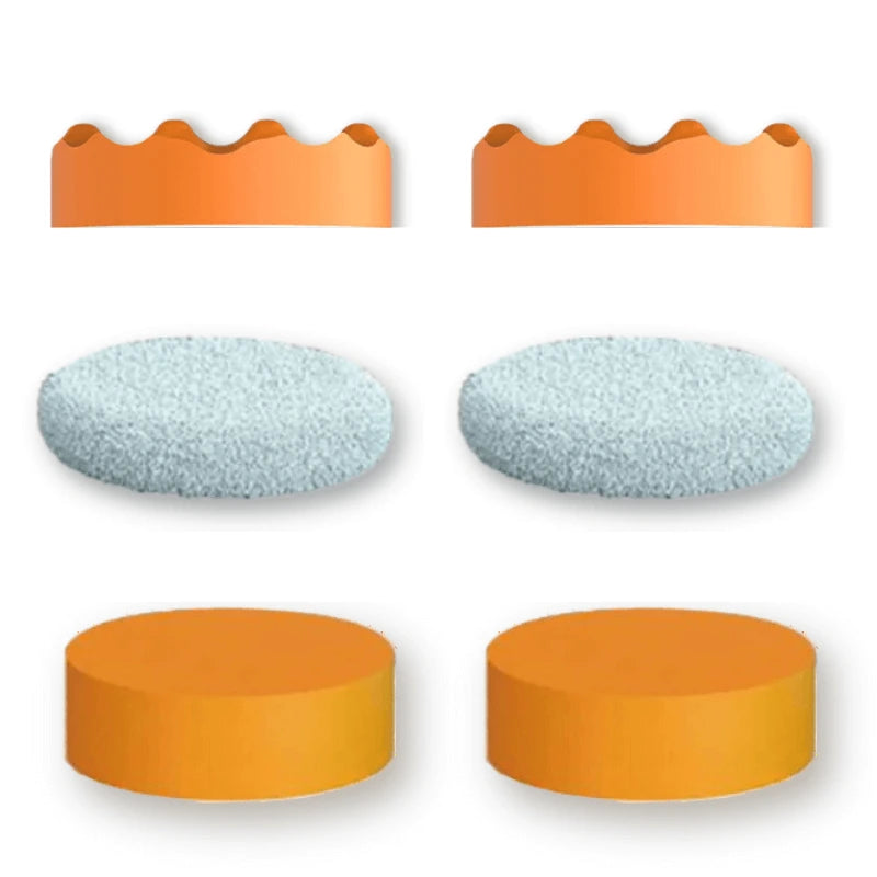 (2) Extra Sets Car Polisher Attachments